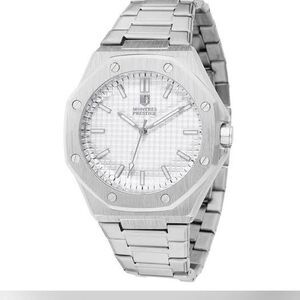 New Invicta Montres Prestige silver tone Men’s watch